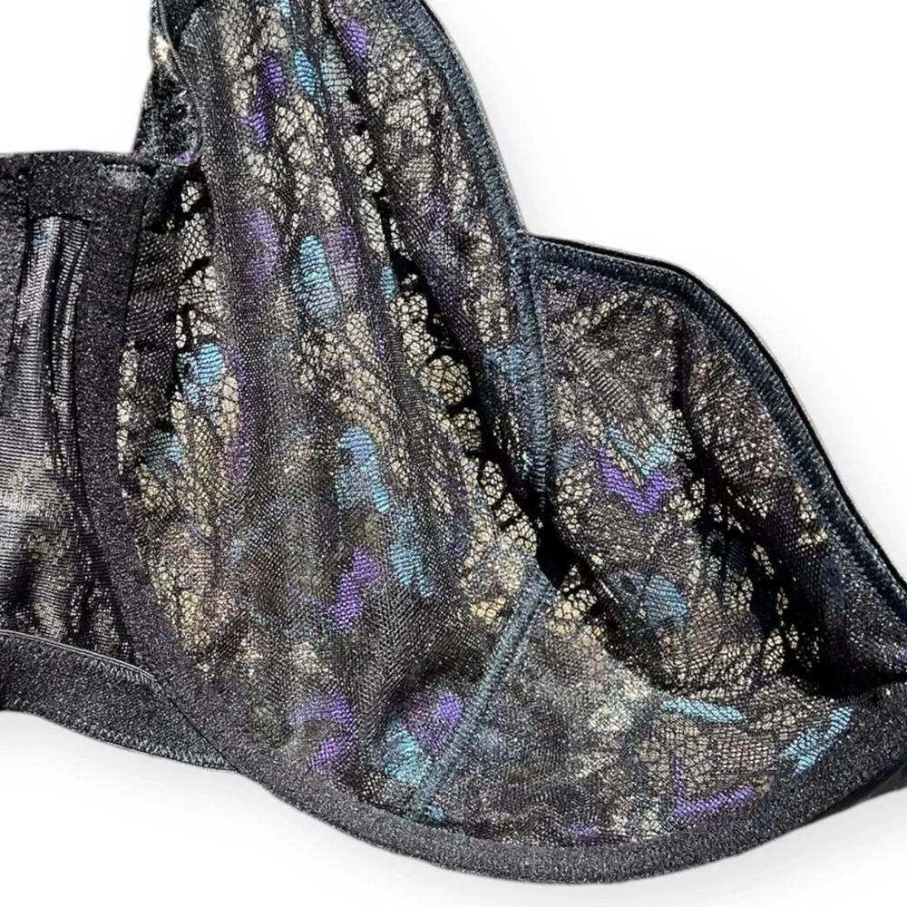 🌻NEW w/tags Savage x Fenty Butterfly Wings Unlined Lace Tulip Cup Bra Size 38G